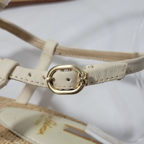 Sam Edelman Sandals Womens Size 8 M Gigi Signet Ankle Strap Modern Ivory NWOB - Picture 6 of 15